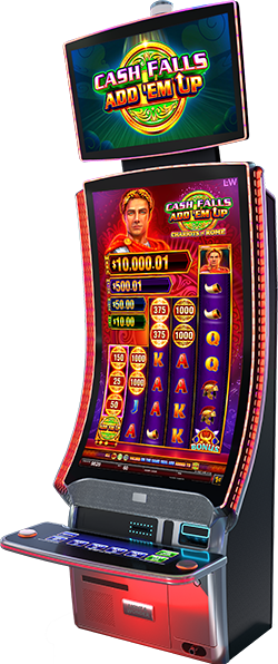 Cash Falls Add 'Em Up - Lotus of Egypt Cabinet